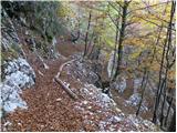 Dom v Lepeni - The lake Krnsko jezero